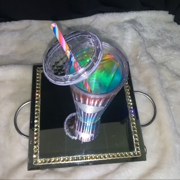 Starbucks Multi Colored Rainbow Kaleidoscope Dome Cup Tumbler 24oz Venti 2020 - Picture 7 of 15